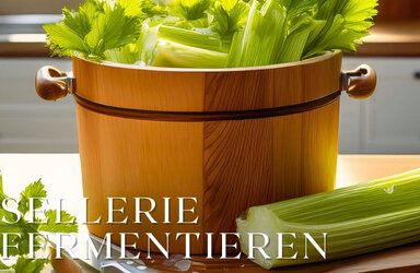 Fermentierter Sellerie im Holzkübel: Ein Schritt-für-Schritt-Leitfaden - Fermentierter Sellerie im Holzkübel - Schritt-für-Schritt Anleitung