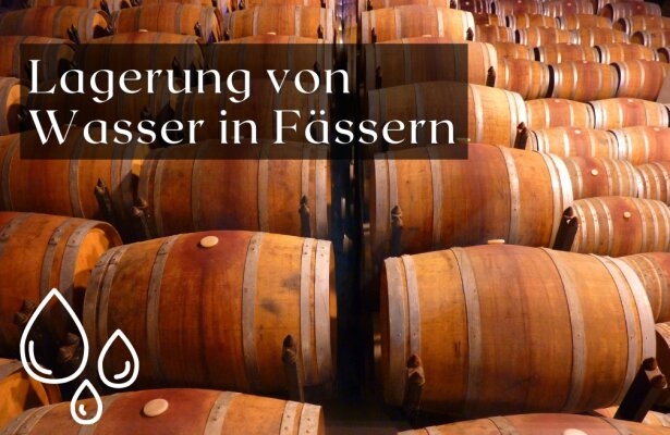 Holzfässer und Trinkwasser: Ist die Lagerung von Wasser in Fässern sinnvoll? - Holzfässer und Trinkwasser: Sinnvolle Lagerung oder nur Deko?