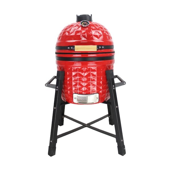 Kamado Keramikgrill 15" | Effektiver Holzkohlegrill