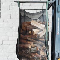 10 x BIG BAG schwarz 100x100x160 Netz transparent