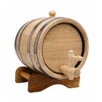 Holzfass Eiche 10L liegend ausgebrannt getoastet Whisky...