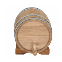 Holzfass Eiche 10L liegend ausgebrannt getoastet Whisky...