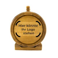 Eichenflasche 2 L - Holzflasche Trinkflasche Feldflasche