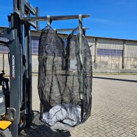 Big Bag Netz 100x100x160 Sternboden luftdurchlässig transparent