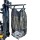 Big Bag Netz 100x100x160 Sternboden luftdurchlässig transparent