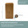 Magnetischer Messerblock aus Eiche – 10x10x21,5 cm