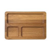 2 in 1 Servier- und Schneidebrett 29,5 x 19,5 x 2