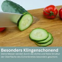 2 in 1 Servier- und Schneidebrett 29,5 x 19,5 x 2