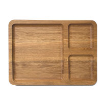 2 in 1 Servier- und Schneidebrett 34,5 x 24,5 x 2