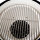 Kamado BBQ Grill 15" Schwarz